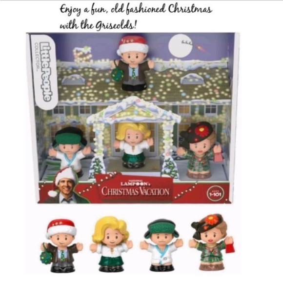 Fisher-Price Other - Little People National Lampoons Christmas Vacation Collectibles